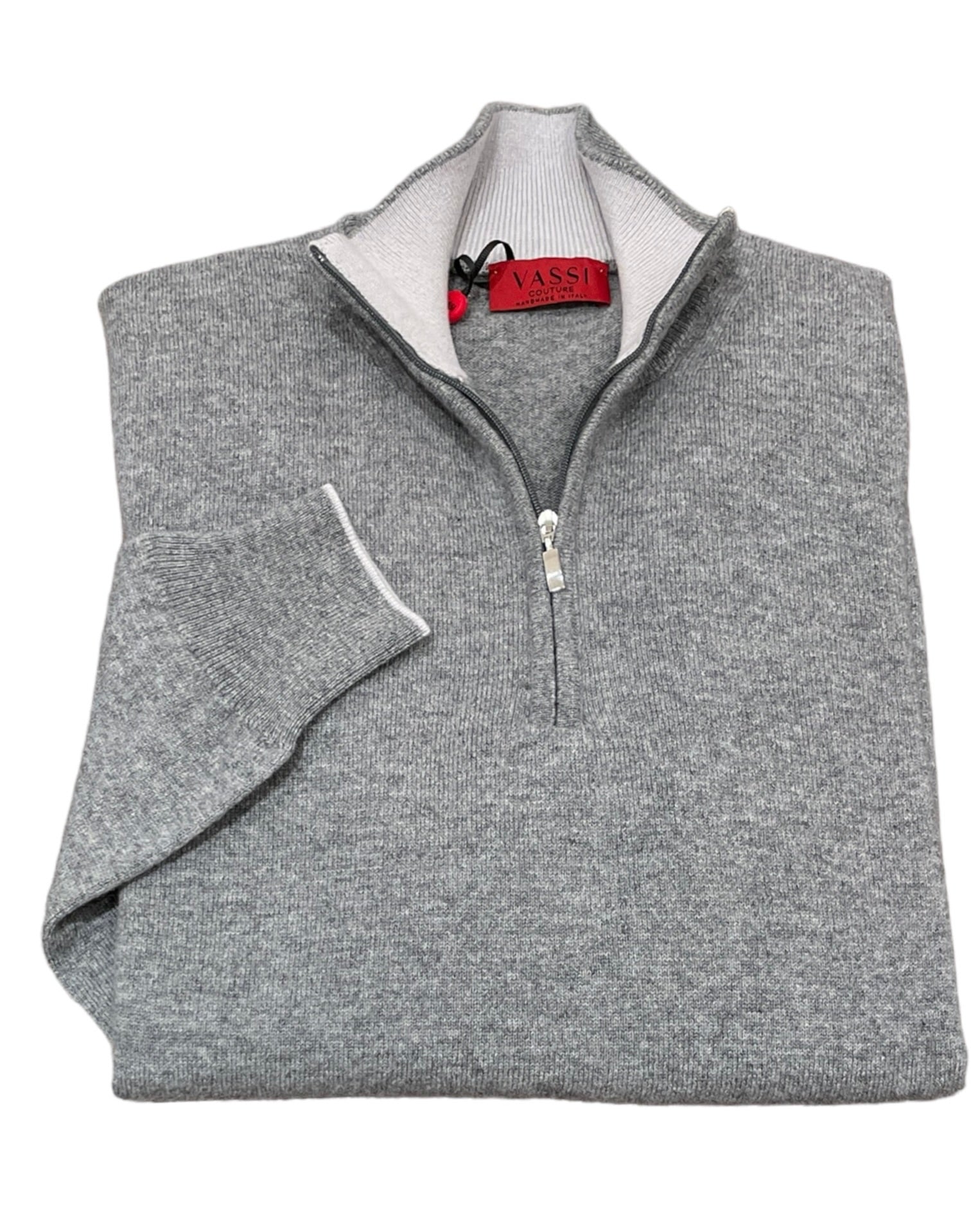 Quarter zip cashmere sweater best sale