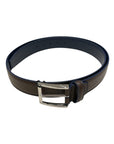 Calf Bull + Bull - Chocolate/Navy BELTS46