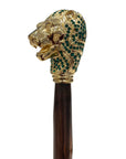 Green Swarovski/Golden Lion Long Shoehorn - Chestnut/Golden SHOEHORN